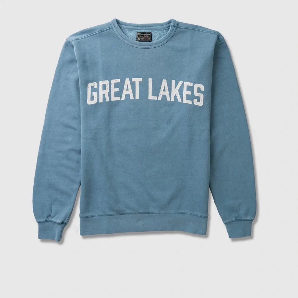 Great Lakes Collection weathered crew sweatshirt - Picture 3 of 8